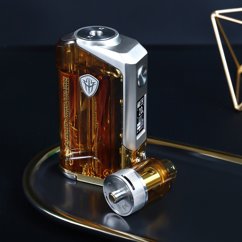Rincoe Jellybox 228w Box Mod Kits Dual 18650 แบตเตอรี่ 4.8ml Sub Ohm Tank