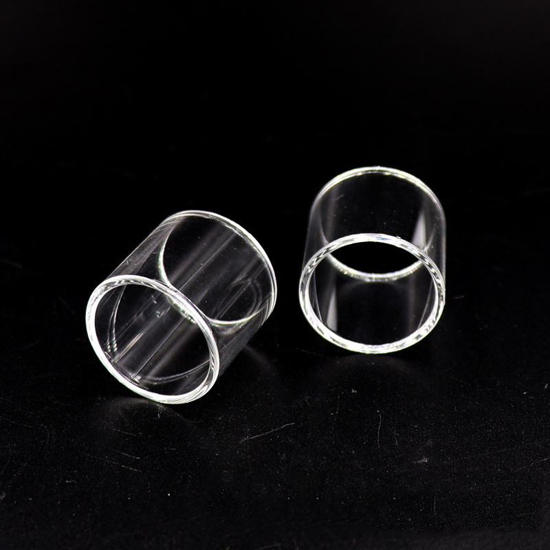 หลอดแก้ว Pyrex เรียบเรียบโปร่งใสสีต่างๆสำหรับผลิตภัณฑ์ Geekvape