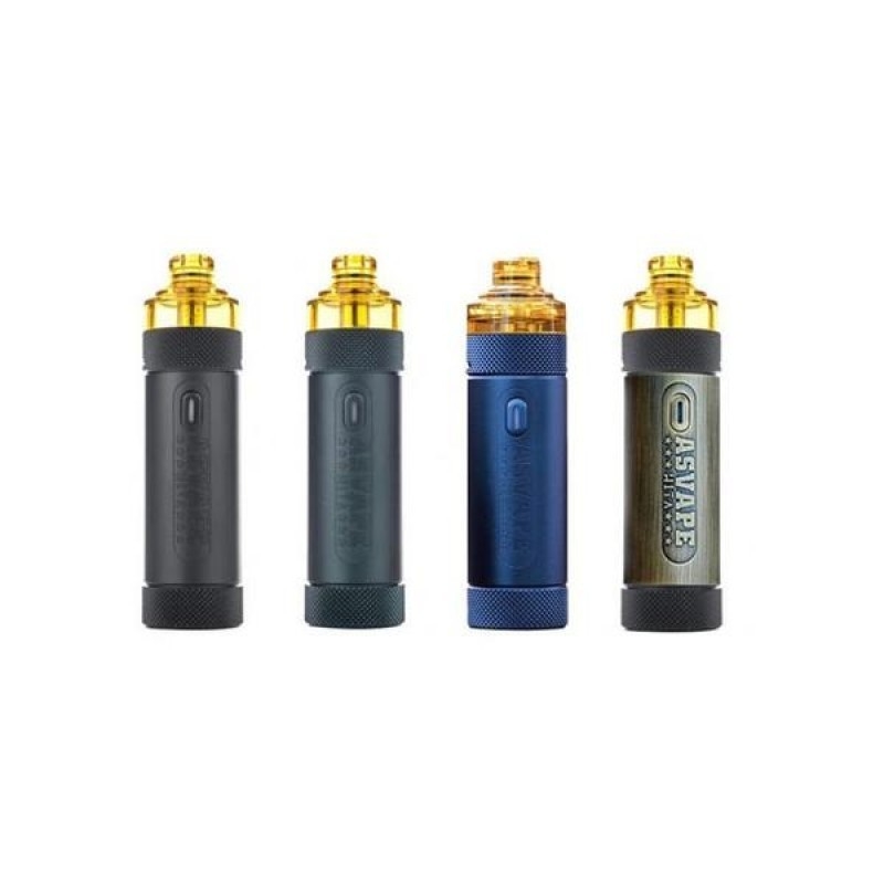Asvape Hita 30w 1000mah Pod System ชุดเริ่มต้น Carbon Black Mech Rba Pod Kit