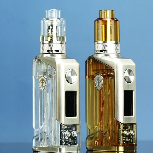 Jellybox 228w Tc E ชุดสตาร์ทบุหรี่ 4.8ml Mesh Coil 18650 ชุดแบตเตอรี่ Mod