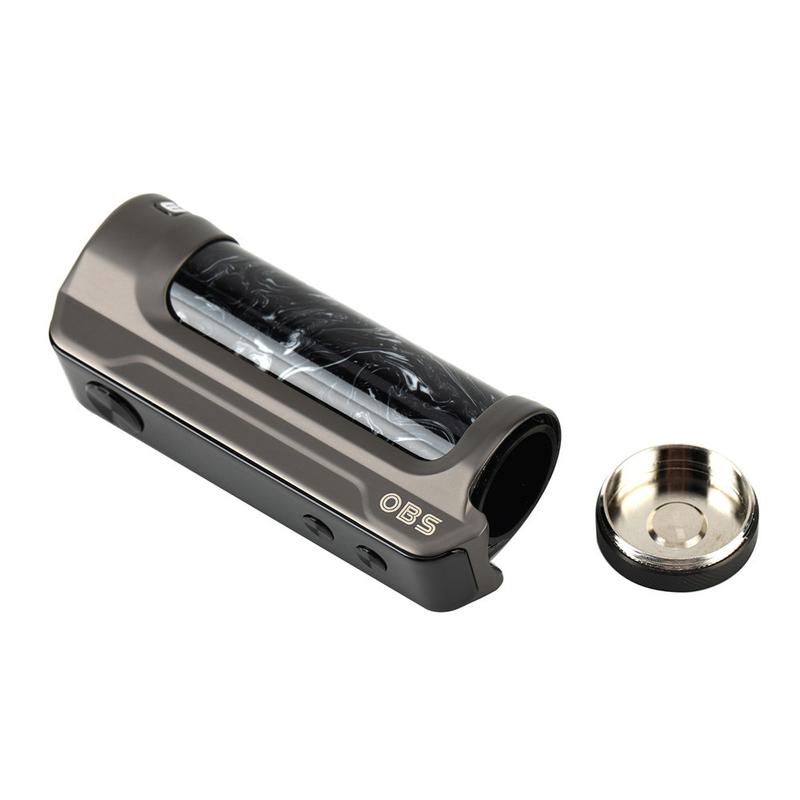 OBS ENGINE 100W Box Mod Kits เดี่ยว 18650 20700 21700 แบตเตอรี่ 810 เคล็ดลับหยดเรซิ่น