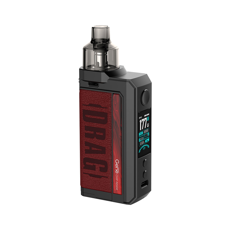 Dual 18650 Pod Mod 177w Box Mod Kits Pnp คอยส์ Voopoo Drag Max Vape