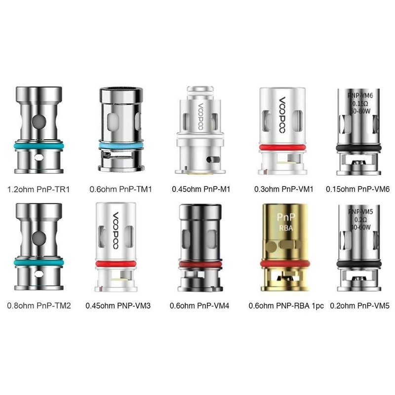 Voopoo Vinci Vape Coil เปลี่ยน Pnp Vinci Drag Pod Mod Mesh Coil 5 ชิ้นแต่ละแพ็ค