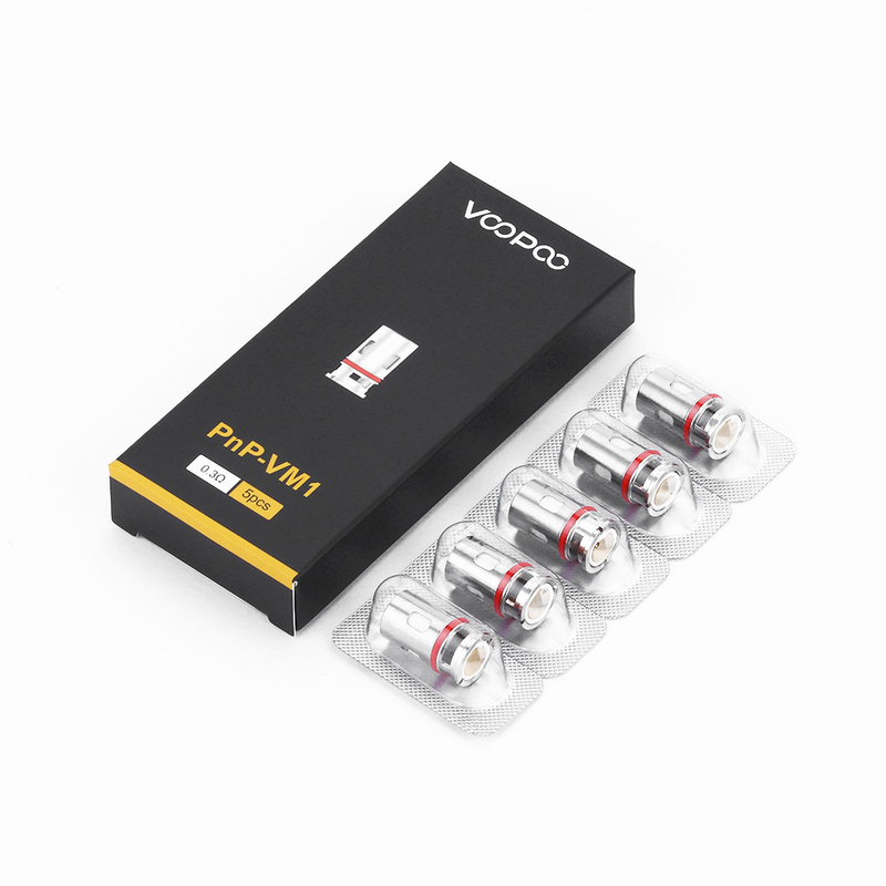 Voopoo Vinci Vape Coil เปลี่ยน Pnp Vinci Drag Pod Mod Mesh Coil 5 ชิ้นแต่ละแพ็ค