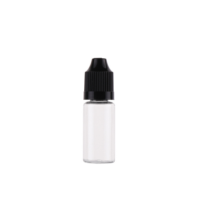 FCC พลาสติก PET V3 ขวด Ejuice เปล่าบุหรี่ E ของเหลวขวดใสฝาเกลียวที่มีสีสัน