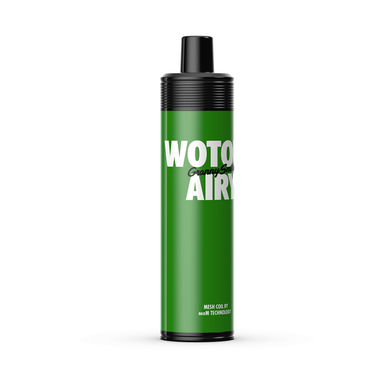 ชุดอุปกรณ์ Vape Pod แบบใช้แล้วทิ้งแบบชาร์จได้ 1,000 พัฟ Wotofo Airy Portable Pod Vape
