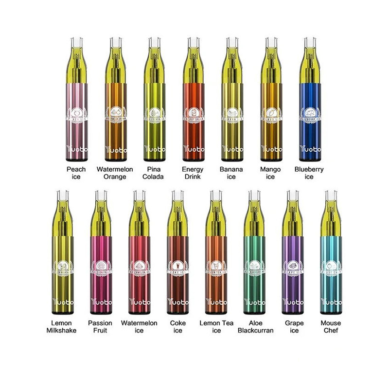 มินิบาร์ Disposable Vape Kit 1200 Puffs 650mah 4ml Fruit Flavour Pod Device