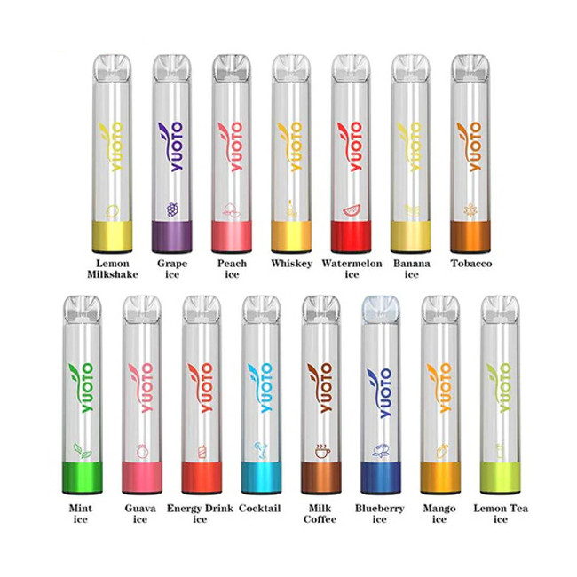 2000 Puffs 850mah 5ml Pod Vapes Yuoto Shine Pro ชุด Vape แบบใช้แล้วทิ้ง