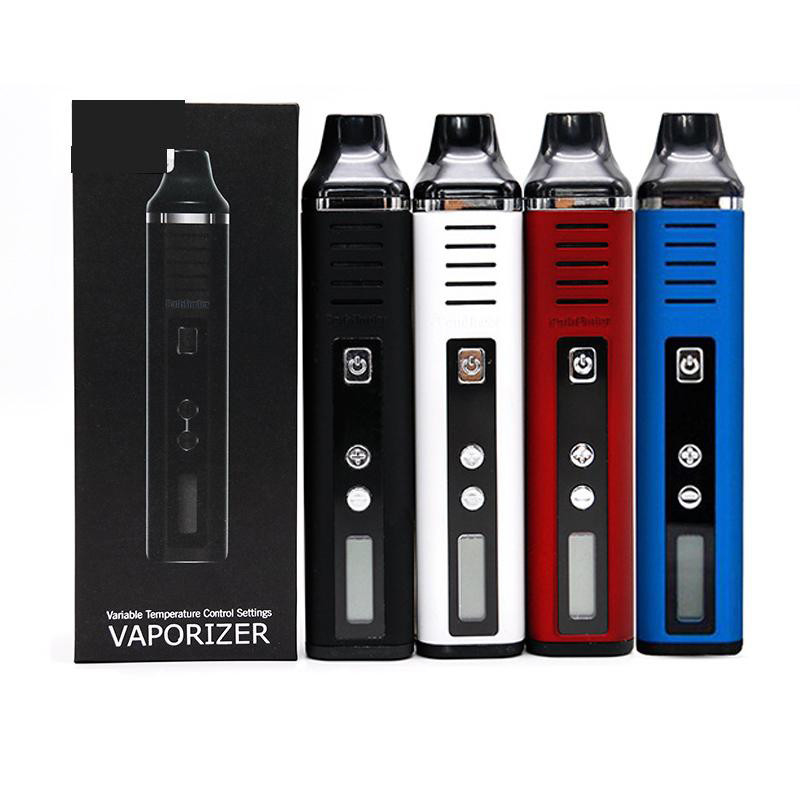 E Cigarette Dry Herb Vaporizer 2000mah Hugo Vapor Pathfinder 60 วินาทีความร้อนเร็ว