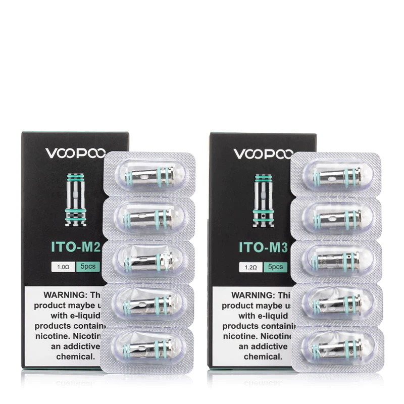 Voopoo ITO Coil 5 ชิ้น M0 M2 M3 Vape Coil สำหรับ Doric 20/ลาก Q