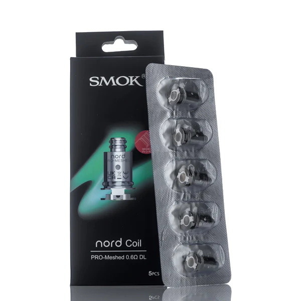 Smok Nord Pro Coil 5 ชิ้น Vape Coil เปลี่ยนตาข่ายคอยล์สำหรับ DL / MTL