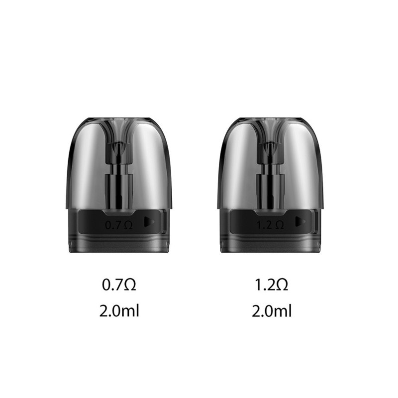 Lelote Voopoo Argus Pod Cartridge 2ml 0.7ohm 1.2ohm เติมด้านข้างว่าง Pods