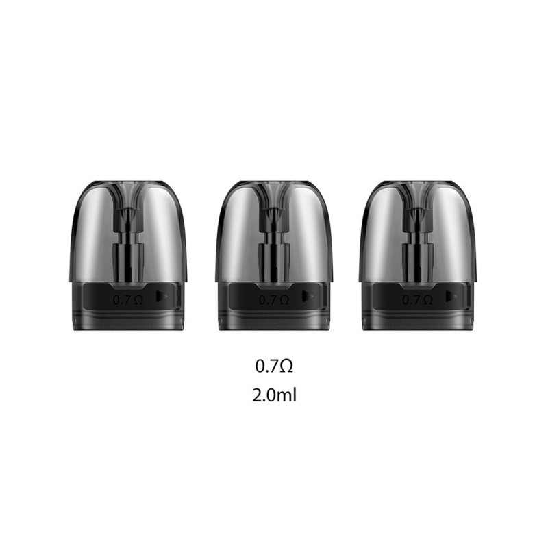 Lelote Voopoo Argus Pod Cartridge 2ml 0.7ohm 1.2ohm เติมด้านข้างว่าง Pods
