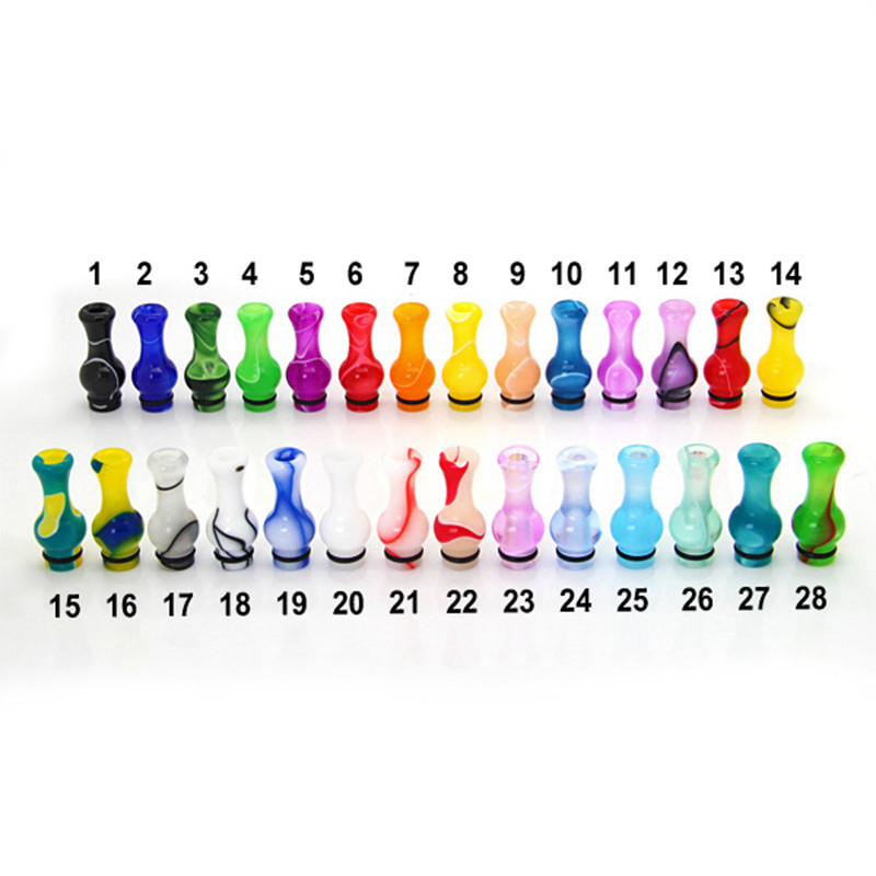 เคล็ดลับการหยด Vape แจกันสีสันอะคริลิค 510 หลอดเป่าง่าย Package
