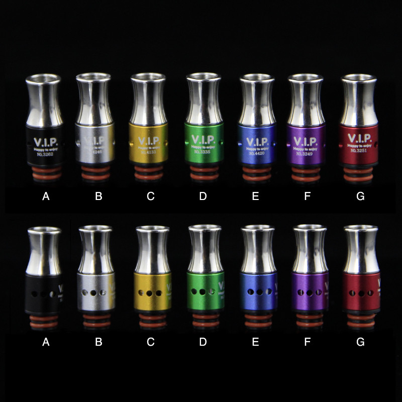 ปลายน้ำหยดสแตนเลส 510 ปากเป่าที่สร้างใหม่สำหรับ Vapor Mods RDA Tank