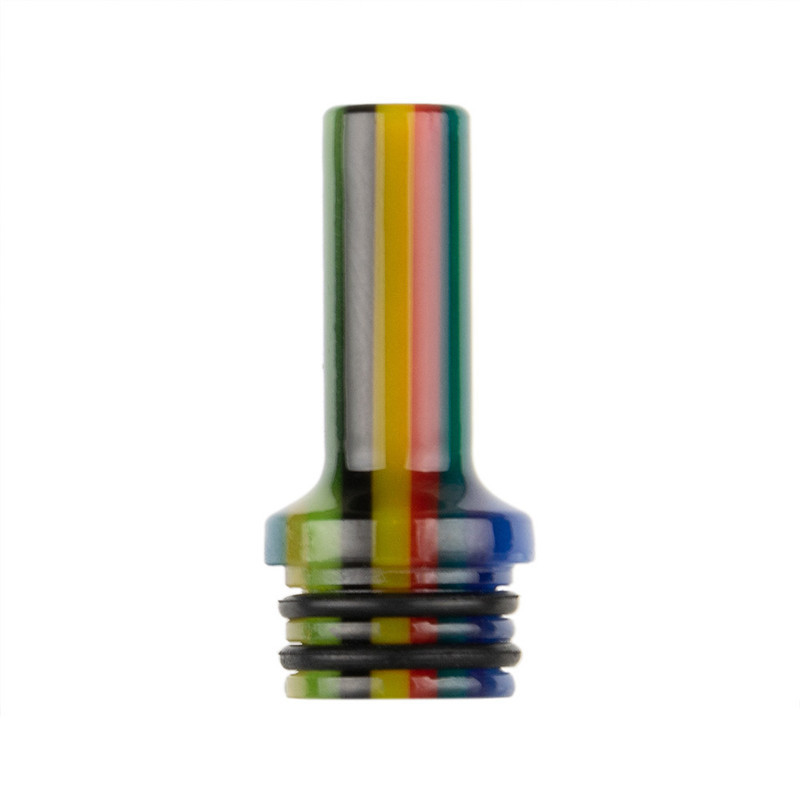 AS285 เรซิ่นสายรุ้ง 510 MTL กำหนดเอง Vape เคล็ดลับหยดสำหรับ Vape ปากกา Atomizer ตลับ
