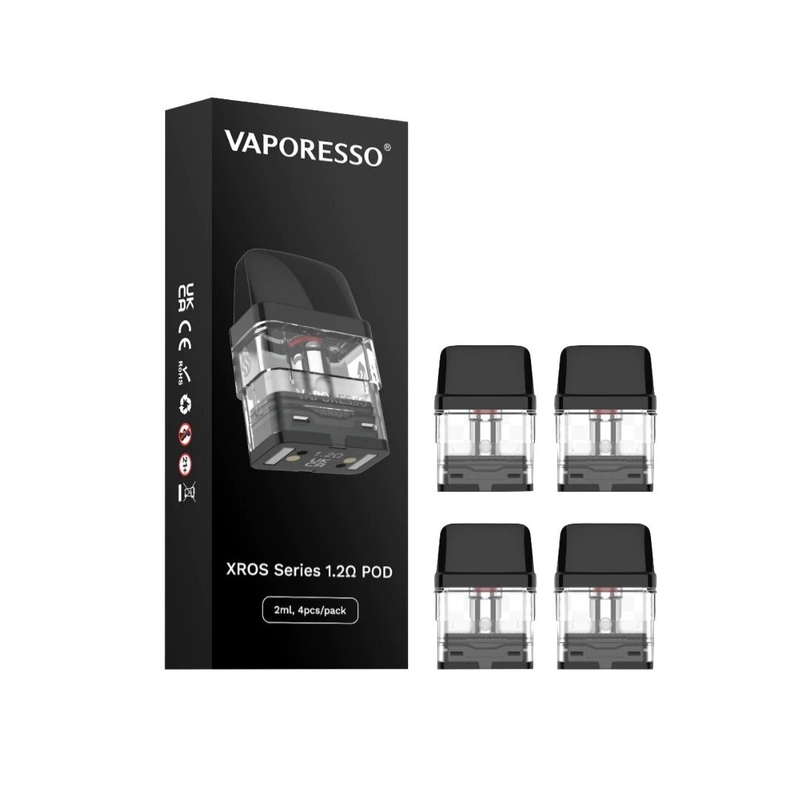 COREX แผ่นทำความร้อนเปล่า Vaporesso Pod Xros Series 1.2ohm 4 ชิ้น