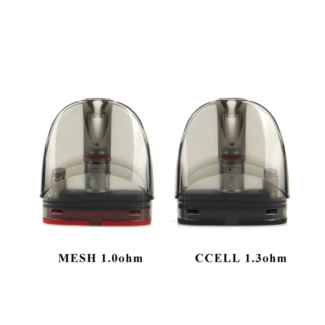 2 ชิ้นตาข่าย 1.0 โอห์ม Vaporesso Zero 2 คาร์ทริดจ์ Visible Pod ระบบเติม PTF