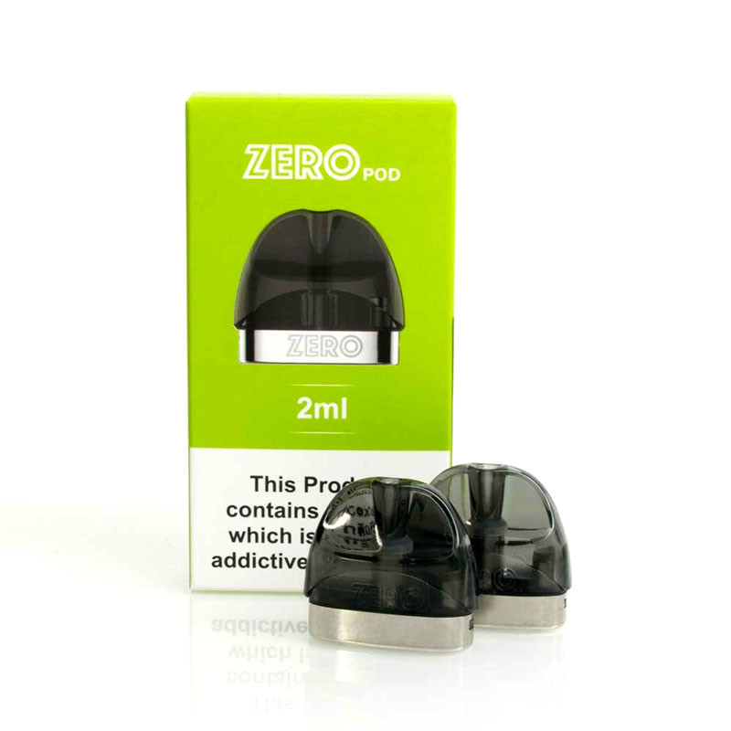 Vaporesso Zero 2 Empty Vape Pod ตลับหมึก 2 ชิ้น 1.3ohm Ccell (1.0ohm ตาข่าย Pods)