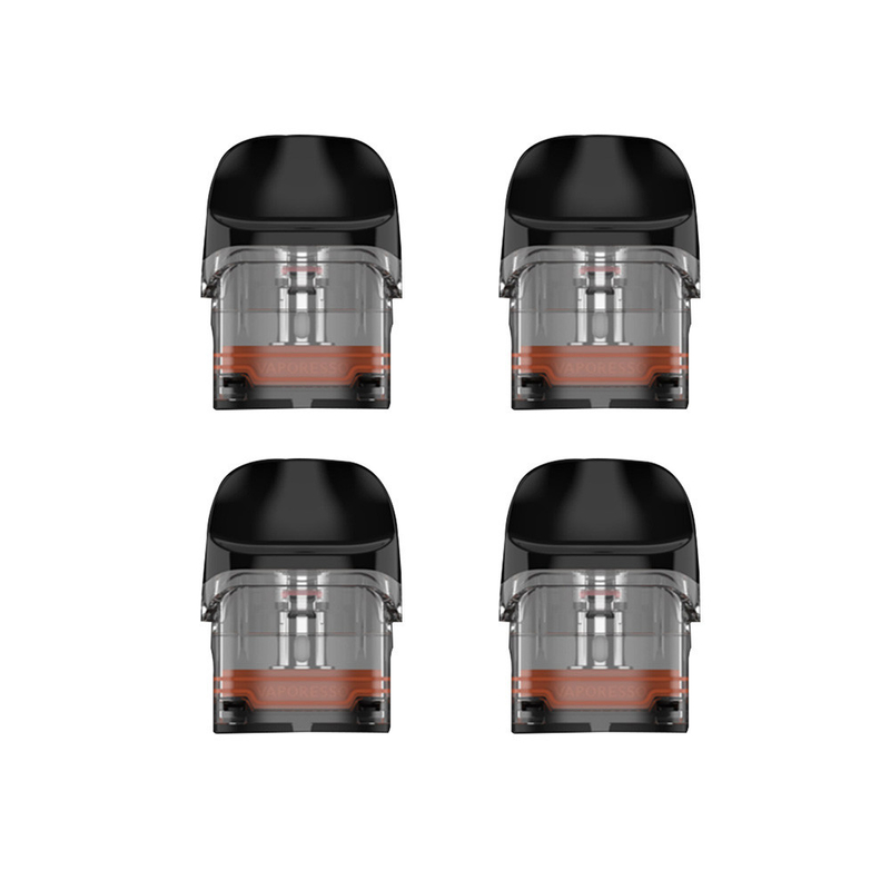 Vaporesso Luxe QS ตลับเปล่า Pod 2ml 0.6ohm 1.0ohm 4pcs สำหรับ Luxe QS Kit / Luxe Q Kit