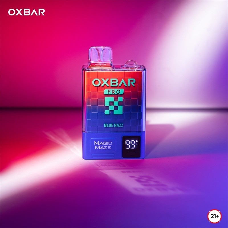 Oxbar Magic Maze Pro 10k เครื่องเป่าล้างครั้งเดียว 10000 กล่อง 900mah 18ml น้ําเหลว 5% คิ๊ตเป่าล้างครั้งเดียว