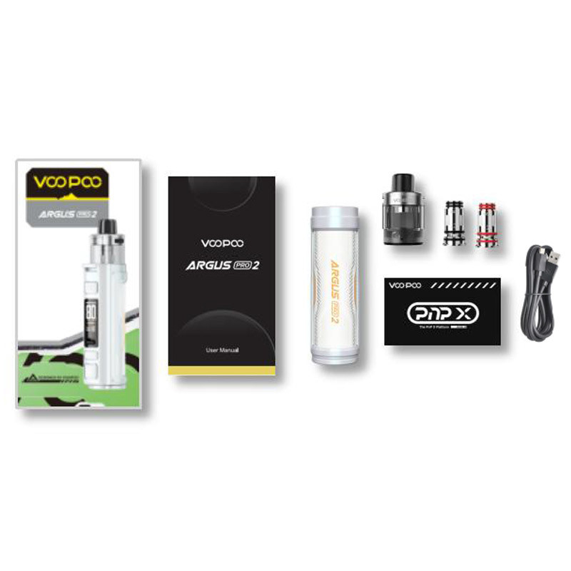 วูโปโอ อาร์กัส โปร 2 โพด โมด คิต 3000mAh แบตเตอรี่ในตัว 5 มิล PnP X 0.15ohm 0.3ohm โคลิป