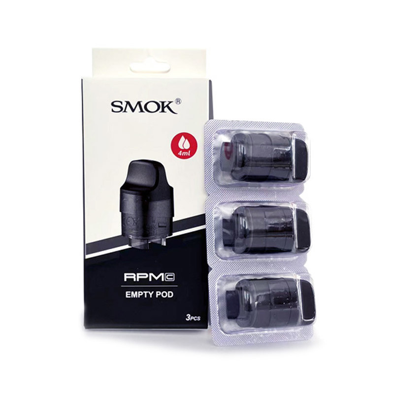 SMOK RPM C กระปุกกระปุกโป้ว่าง 4 ml 3 ชิ้น/แพ็ค