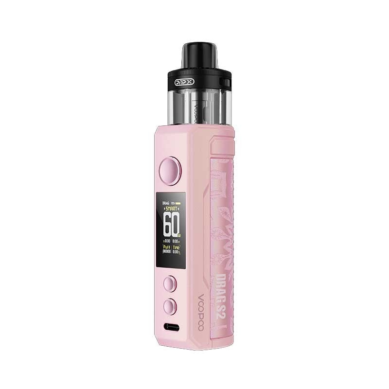 วูโป้ ดราก s2 Pod Mod คิต 60w กับ PnP X แคทริจ DTL / MTL 2500mAh 5ml