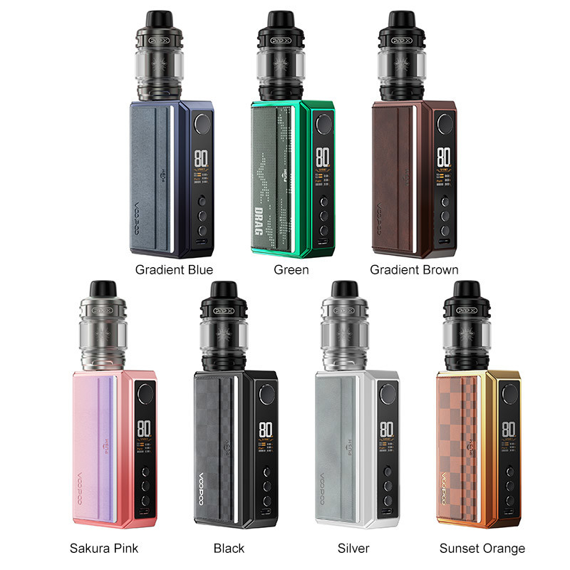 วูโป้ ดราก 5 โพด โมด คิต 177w 18650 แบตเตอรี่ คิตกับ PnP X coil 5.5ml