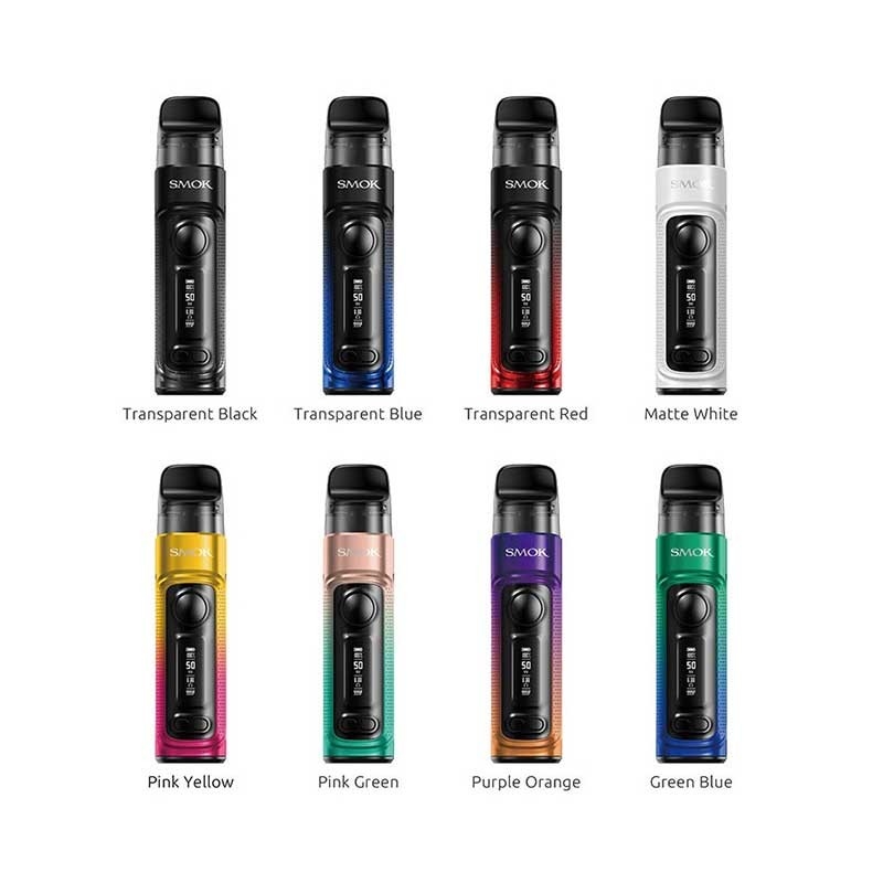 SMOK RPM C Pod Kit 1650mAh 2.5ohm RPM 2 Coil 4ml RPM C Pod Cartridge ชุด 50W