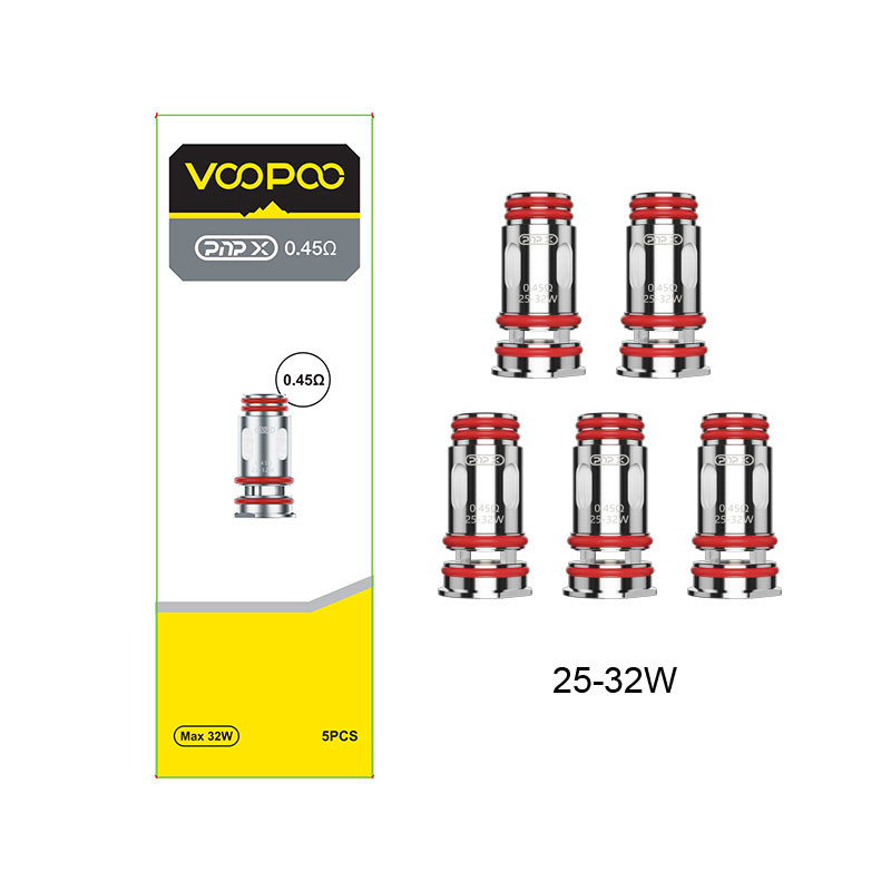 วูโปโป PnP X แลกเปลี่ยนโค้ล 5pcs / แพ็คสําหรับ Argus Pro 2 Kit / Drag 5 Kit / Uforce-X ถัง / Doric 60 Pro